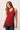 CLEARANCE - Rhubarb Esther V - Neck Tank - Ruffled Feather