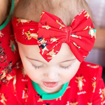 CLEARANCE - Rollicking Reindeer Headband - Ruffled Feather