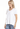CLEARANCE Ruched Sleeve Tee w/ Asymmetrical Hem - Ruffled Feather