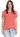 CLEARANCE Ruched Sleeve Tee w/ Asymmetrical Hem - Ruffled Feather