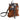 CLEARANCE - Rust Suede Patchwork Backpack - Ruffled Feather