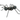 CLEARANCE - Speckled Metal Ant Art - Ruffled Feather