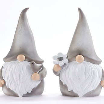 CLEARANCE Standing Gnome Figurine - Ruffled Feather