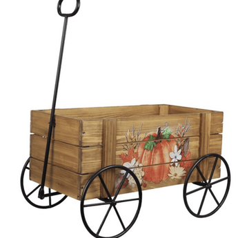 CLEARANCE Wood Fall Market Harvest Wagon - Ruffled Feather