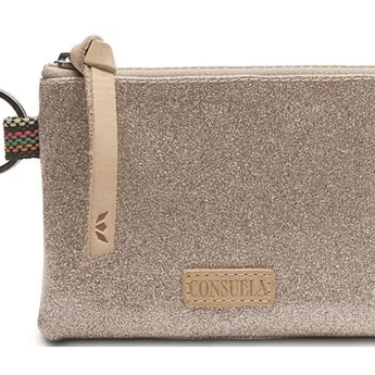 Consuella - Pouch, Emery - Ruffled Feather