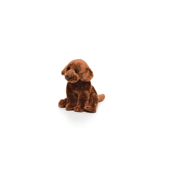 Cute Chocolate Lab Beanie - Ruffled Feather