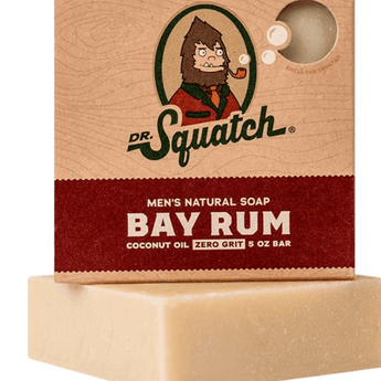 Dr. Squatch - Bay Rum Natural Soap - Ruffled Feather