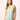 Dried Sage Esther V-Neck Tank - Ruffled Feather