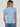 Ember Petal Sleeve Top - Azure - Ruffled Feather