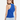 Evie Mock Neck Halter Tank Bluebird - Ruffled Feather