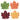 Fall Leaf Chargers Assorted Colors - Ruffled Feather