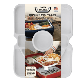 Fancy Panz - Charcuterie &amp; Veggie Trayz Insert - Ruffled Feather