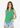 Fia Alpine Green Ruffled Neck Sleeveless Tank - Ruffled Feather