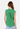 Fia Alpine Green Ruffled Neck Sleeveless Tank - Ruffled Feather