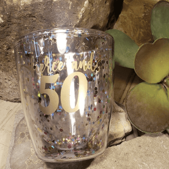 Fierce 50 Acrylic Wine Glass - Ruffled Feather