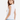 Freya White Sleeveless Asymmetrical Drape Wrap Top - Ruffled Feather