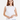 Freya White Sleeveless Asymmetrical Drape Wrap Top - Ruffled Feather