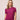 Fuchsia Siena Rib Shirred Top - Ruffled Feather