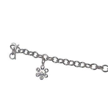 Girls Diamond Flower Bracelet - Ruffled Feather