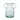 Glass Double Handle Wide Vase - Ruffled Feather