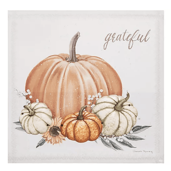 Grateful Pumpkin Wall Art - Ruffled Feather