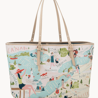 Great Lakes Tote - Ruffled Feather