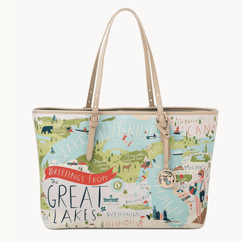 Great Lakes Tote - Ruffled Feather