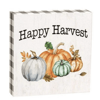 Happy Harvest Block - Ruffled Feather