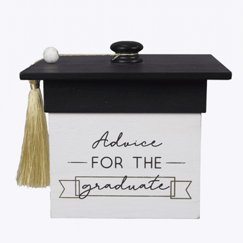 "Hats Off" Graduation Box w/ 50 Cards - Ruffled Feather