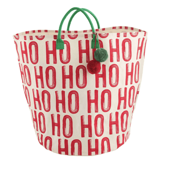 Ho Ho Ho Christmas Tote Bag - Ruffled Feather