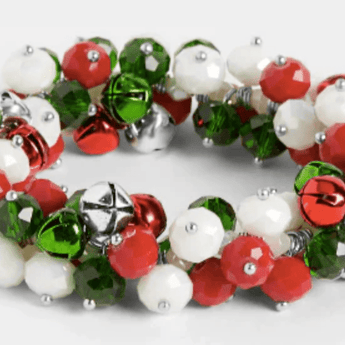 Holly Jolly Jingle Bracelet - Ruffled Feather