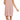 Inman Ribbed Dress Blush - Ruffled Feather