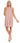 Inman Ribbed Dress Blush - Ruffled Feather