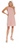 Inman Ribbed Dress Blush - Ruffled Feather