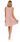 Inman Ribbed Dress Blush - Ruffled Feather