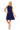 Inman Ribbed Dress - Navy - Ruffled Feather