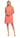 Inman Ribbed Dress Pink Coral - Ruffled Feather