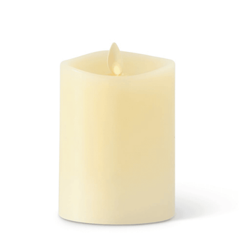 Ivory Luminara Candles - Ruffled Feather