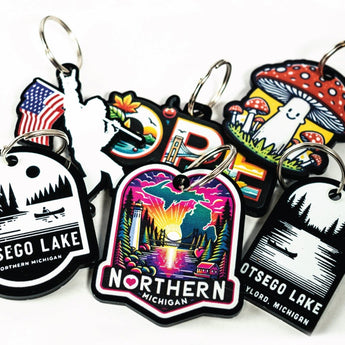 Keychains - Ruffled Feather