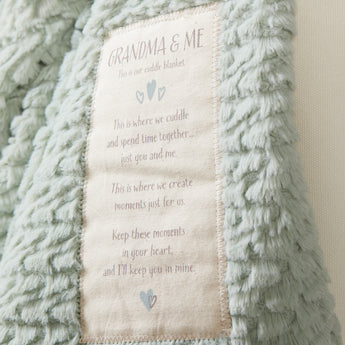 Grandma and Me Cuddle Time Blanket