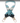 Lady Kent Blue and Silver SM Bandouliere - Ruffled Feather
