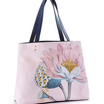 Large Tote Purse - Ruffled Feather