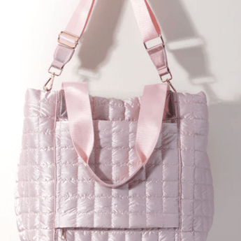 Logan Travel Tote Bag - Rose - Ruffled Feather