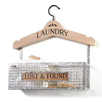 Lost & Found Wall Hanging Basket - Ruffled Feather