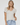 Maddie Tulip Sleeve Top - Ruffled Feather