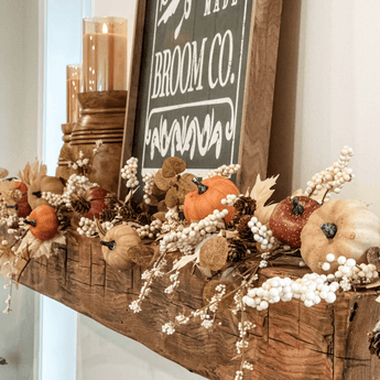 Maple & Pumpkin Garland - Ruffled Feather