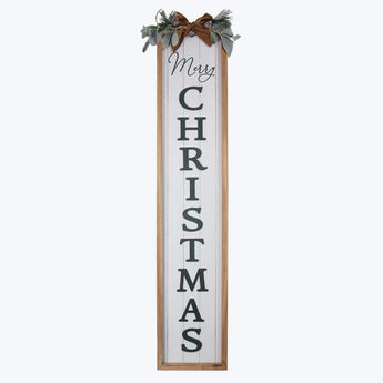 Merry Christmas Porch Sign - Ruffled Feather