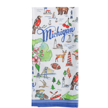 Michigan Tea Towel - Set of 2 - Ruffled Feather