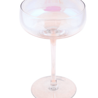 Mid - Century Champagne Coupe - Ruffled Feather