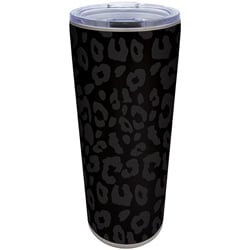 Midnight Leopard 32oz Tumbler - Ruffled Feather